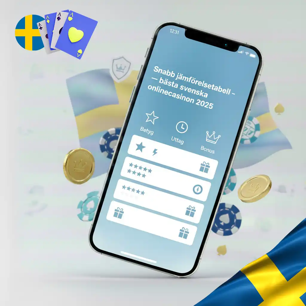 Tabellikon med flera jämförelseelement